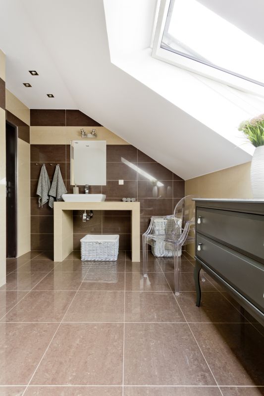 Modern Bathroom with Natural Light